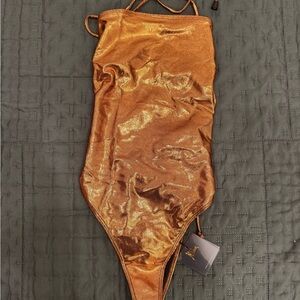 Meltdown Shimmering Gold swimsuit